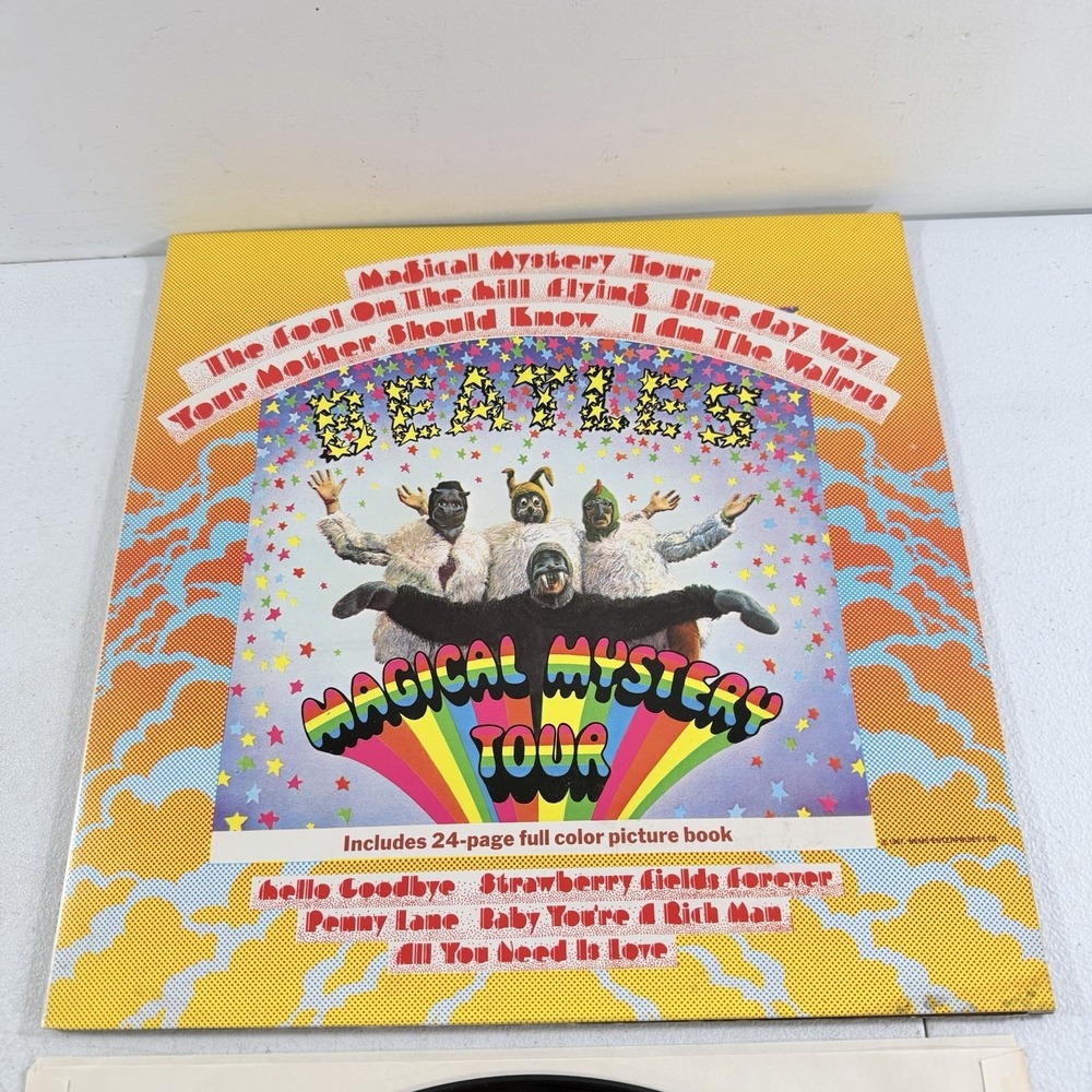 Beatles Magical Mystery Tour SMAL-2835 Stereo Capital Records 1967 LP Vinyl EX - Picture 2 of 13